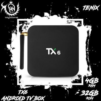Picture of Tanix TX6 Android 9.1 TV Box 4GB Ram & 32GB Rom Black 
