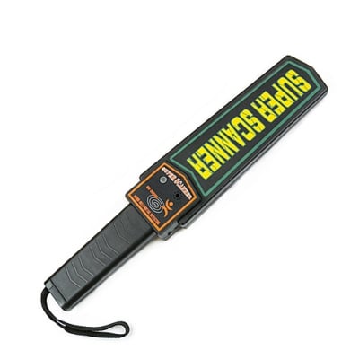 Picture of Super Scanner Hand Held Metal Detector Black 