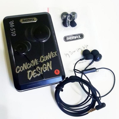 Picture of Remax RM 510 Originall Touch Music Earphone - Black