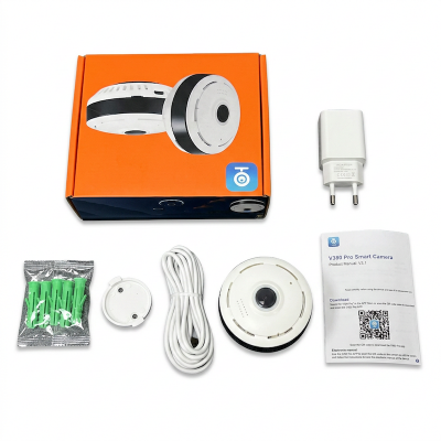 Picture of 3mp VR Cam Ip Camera V380 app Black 