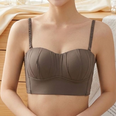 Picture of Thin Fixed Chest Pad Small Camisole Vest Bra