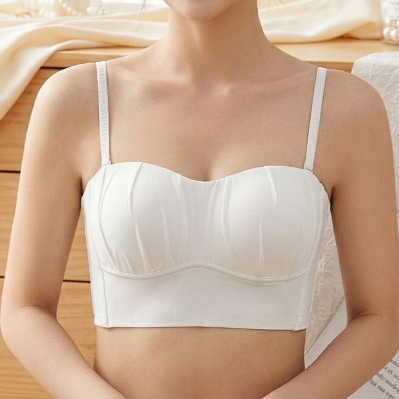 Picture of Thin Fixed Chest Pad Small Camisole Vest Bra