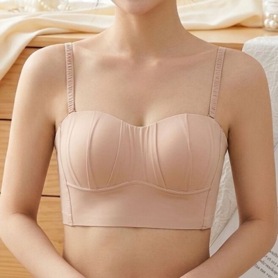 Picture of Thin Fixed Chest Pad Small Camisole Vest Bra