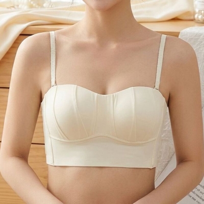 Picture of Thin Fixed Chest Pad Small Camisole Vest Bra