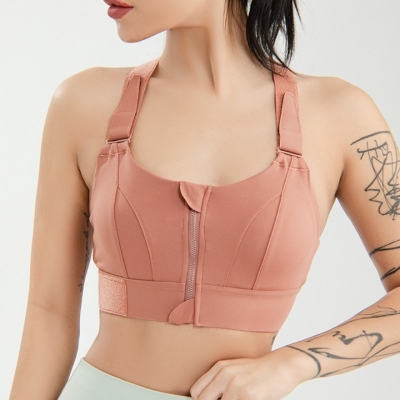 Picture of Front Zipper Shockproof Sports Bra