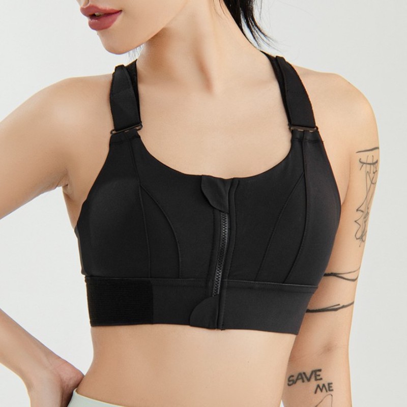 Picture of Front Zipper Shockproof Sports Bra