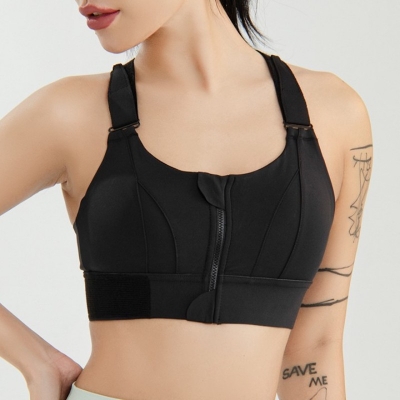 Picture of Front Zipper Shockproof Sports Bra