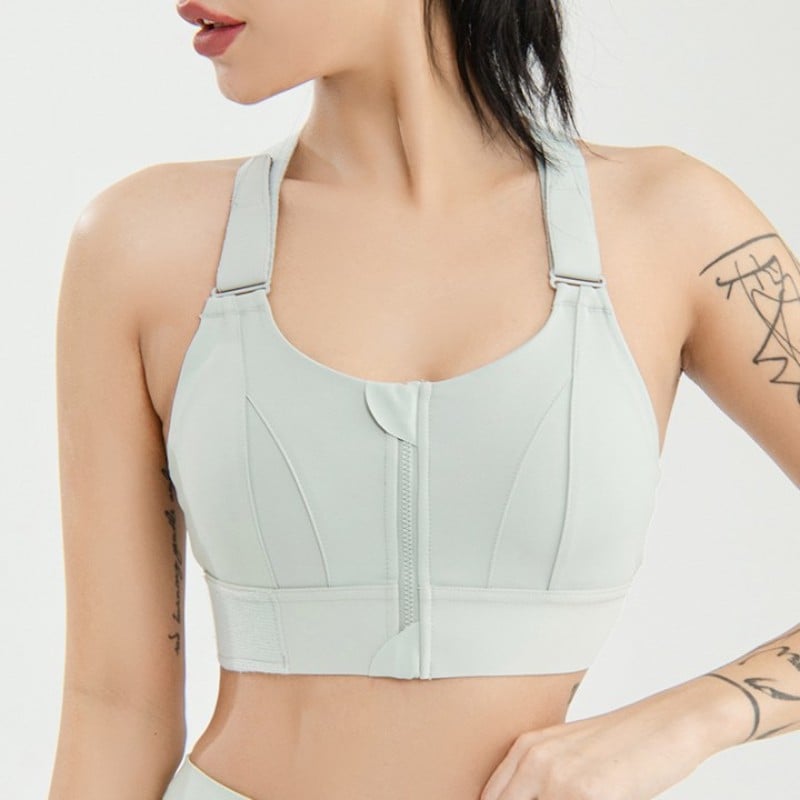 Picture of Front Zipper Shockproof Sports Bra
