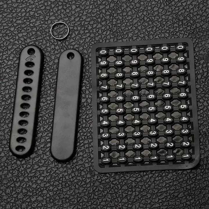 Picture of Durable Black Key Holder for Cars Black