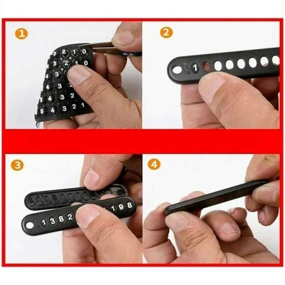 Picture of Anti-Lost Smart Key Ring Car Accessory Black