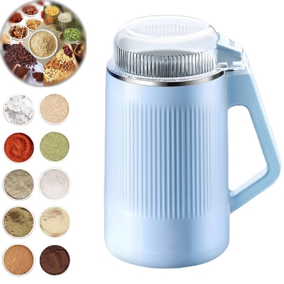 Picture of High Speed Kitchen Spice Grinding Machine Light blue