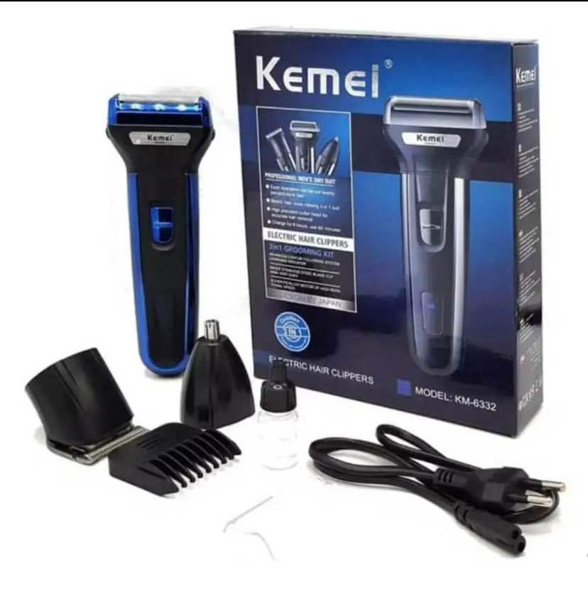 Picture of Kemei KM-6330 3 in 1 Electric Hair Clipper 