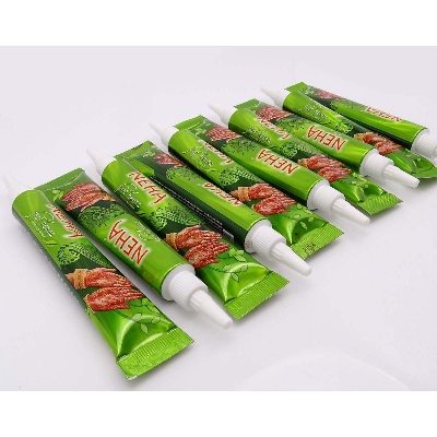 Picture of 12 Piece Neha Mehedi Natural Henna Cone Party Celebration Cone Green