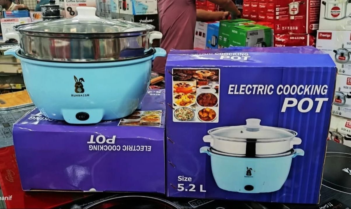 Picture of Runbaisen Smart Multi Cooker 3.5L, Easy to Use and Clean Multicolor