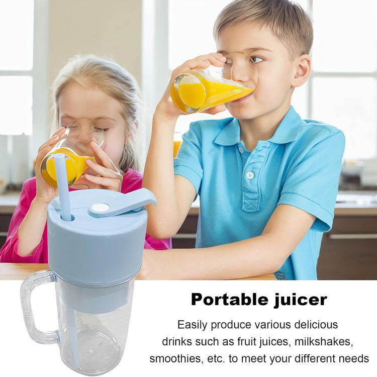 Picture of Rechargeable 2 in 1 Juicer Cup, Portable Blender for Quick Drinks 