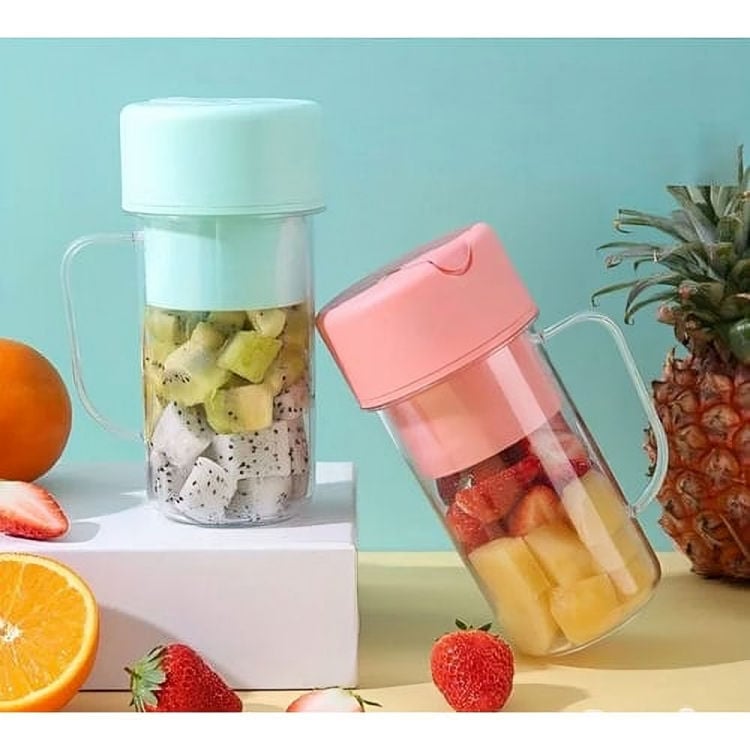 Picture of Portable 2 in 1 Crusher Juicer, Powerful USB Rechargeable Blender 