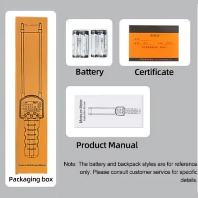 Picture of AR991 Grain Moisture Meter Grain Moisture Measurement AR991 Moisture Meter-Multicolor 