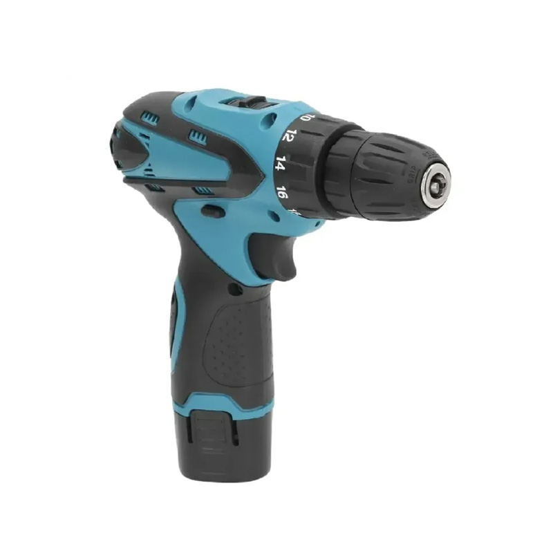 Picture of Makita Cordless Drill Machine(12v) 23pcs materials - drill machine High Quality-Blue