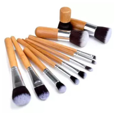 Picture of Professional Bamboo Makeup Brush Set - 11 Pcs - Brush Set