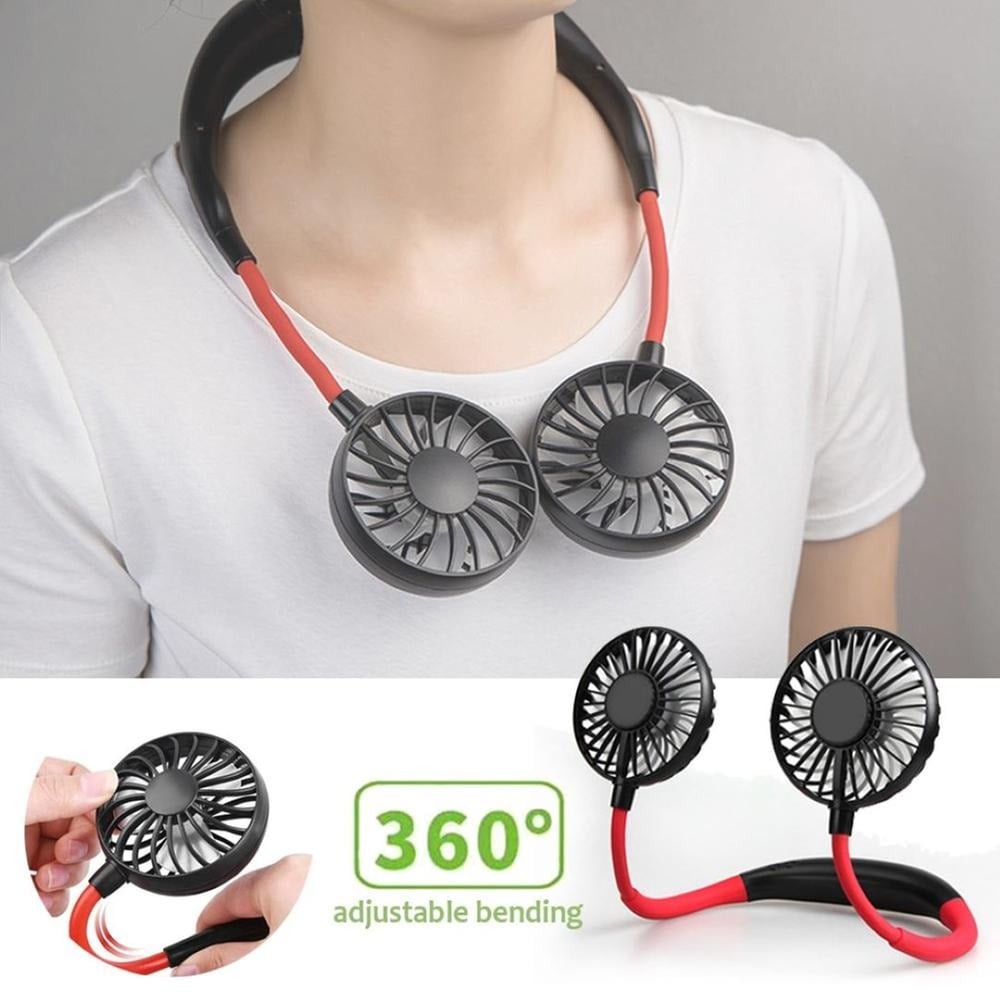 Picture of Portable USB Rechargeable Neck Fan