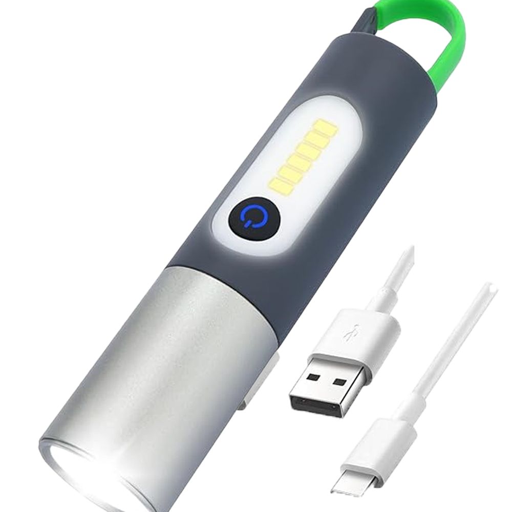 Picture of Digital Portable and Rechargeable Torch Flashlight