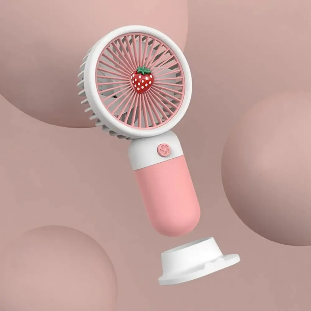 Picture of Rechargeable Cute Mini Handheld Fan with Strong Wind 1 Pcs