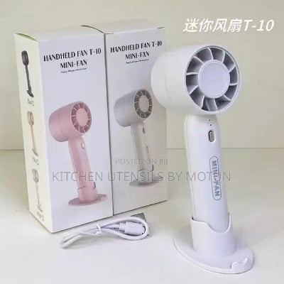 Picture of Mini Handheld Fan Rechargeable electric Fans USB Strong