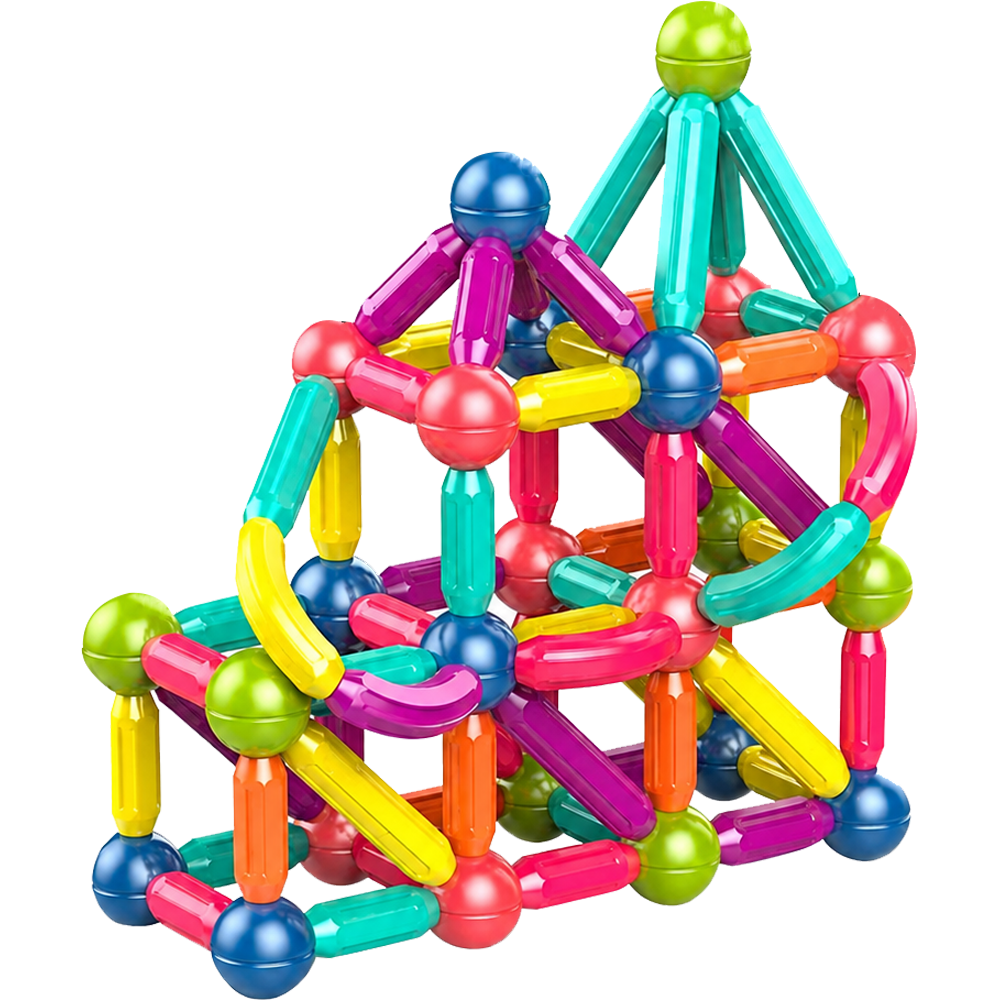 Picture of Magnetic Sticks 64 Pcs Set