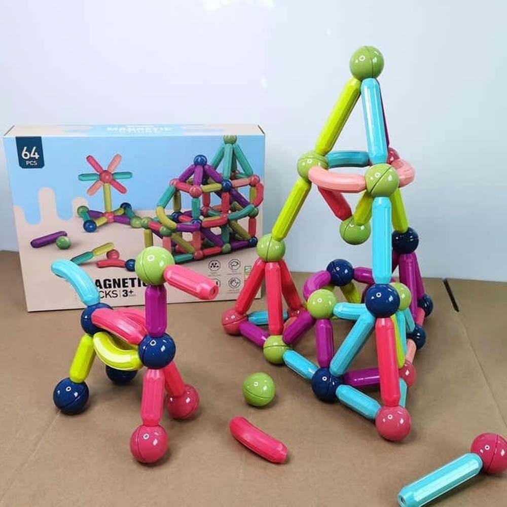 Picture of Magnetic Sticks 64 Pcs Set