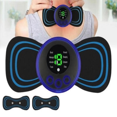 Picture of Portable Electric Pain Relax Neck Body Massager With USB Charging Cable - 1 Pcs