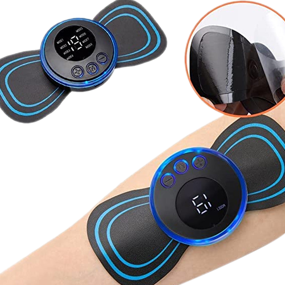Picture of Portable Electric Pain Relax Neck Body Massager With USB Charging Cable - 1 Pcs