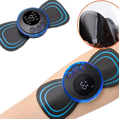 Picture of Portable Electric Pain Relax Neck Body Massager With USB Charging Cable - 1 Pcs