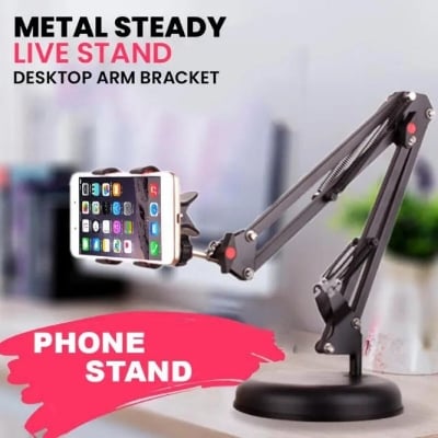 Picture of Universal Multifunctional Bracket of Desktop Video Frame Vocal Stents with Phone Bracket