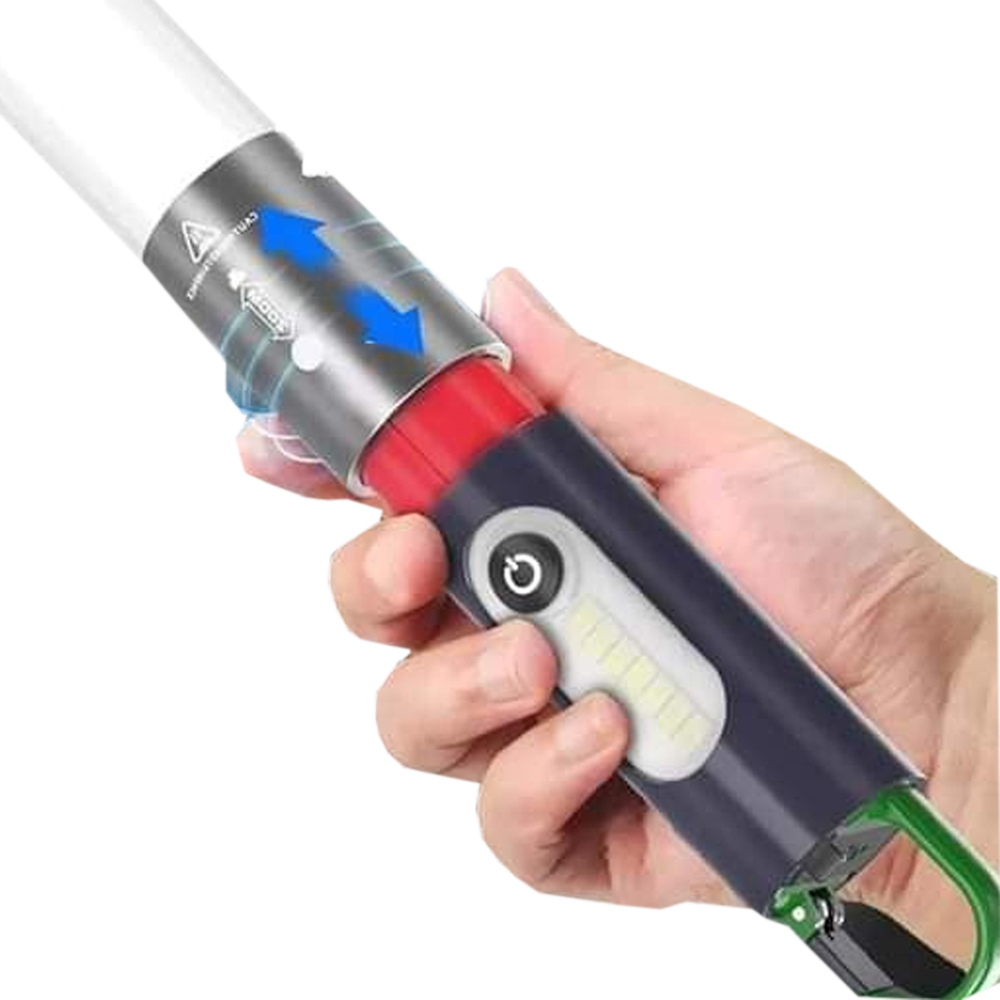 Picture of Digital Portable and Rechargeable Torch Flashlight