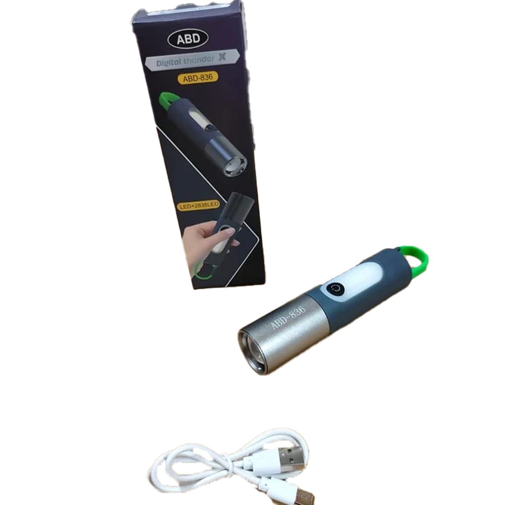 Picture of Digital Portable and Rechargeable Torch Flashlight