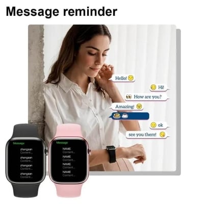 Picture of S9 Ultra Pro Max Smart Watch 2.2Inch for Men and Women (Multicolor)