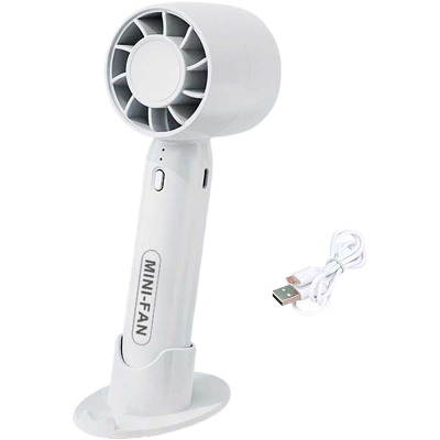 Picture of Mini Handheld Fan Rechargeable electric Fans USB Strong