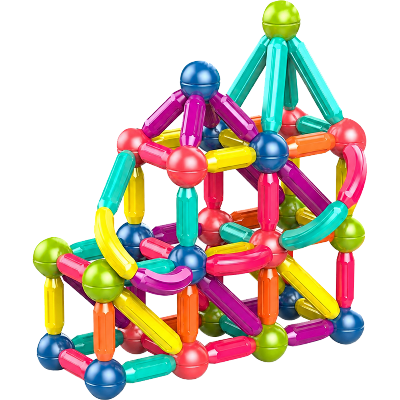 Picture of Magnetic Sticks 64 Pcs Set