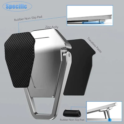 Picture of Mini Non-slip Metal Foldable Universal Laptop Stand