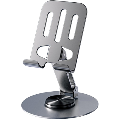 Picture of Full Metal Rotatable Foldable Desktop Stand For Mobile ‍andTablet