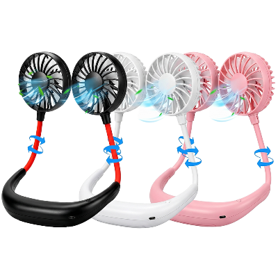 Picture of Portable USB Rechargeable Neck Fan