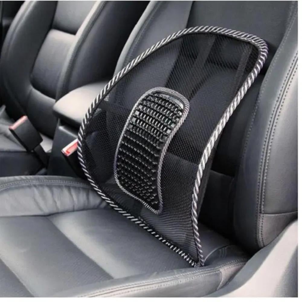 Picture of Lumbar Support Cushion - Ergonomic Right Back Support for Chairs and Seats - Black Color