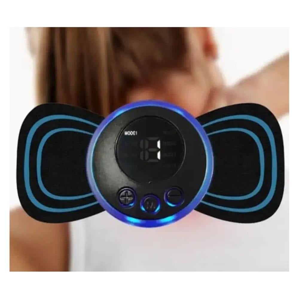 Picture of Portable Electric Pain Relax Neck Body Massager With USB Charging Cable - 1 Pcs