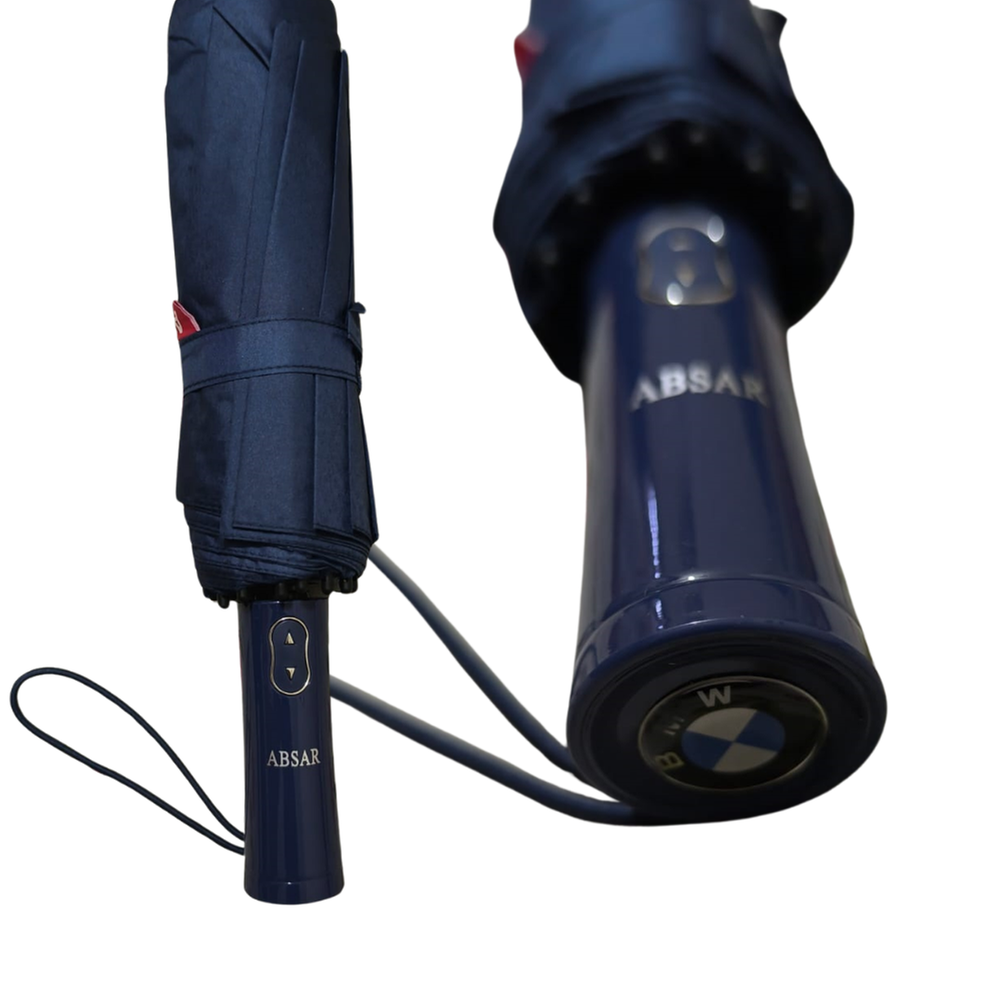 Picture of Absar BMW 12-Rib Auto Open And Close Premium Umbrella with (1 Pcs Gamcha FREE)