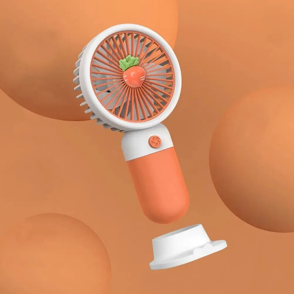 Picture of Rechargeable Cute Mini Handheld Fan with Strong Wind 1 Pcs