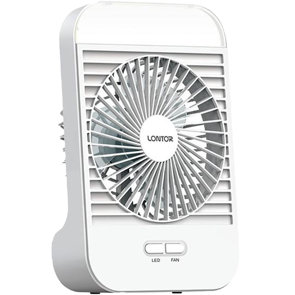 Picture of Rechargeable Table Fan With Night Light LED
