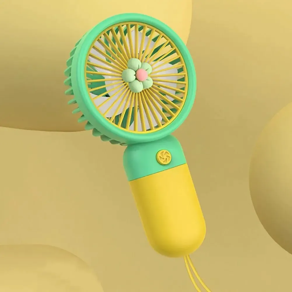 Picture of Rechargeable Cute Mini Handheld Fan with Strong Wind 1 Pcs