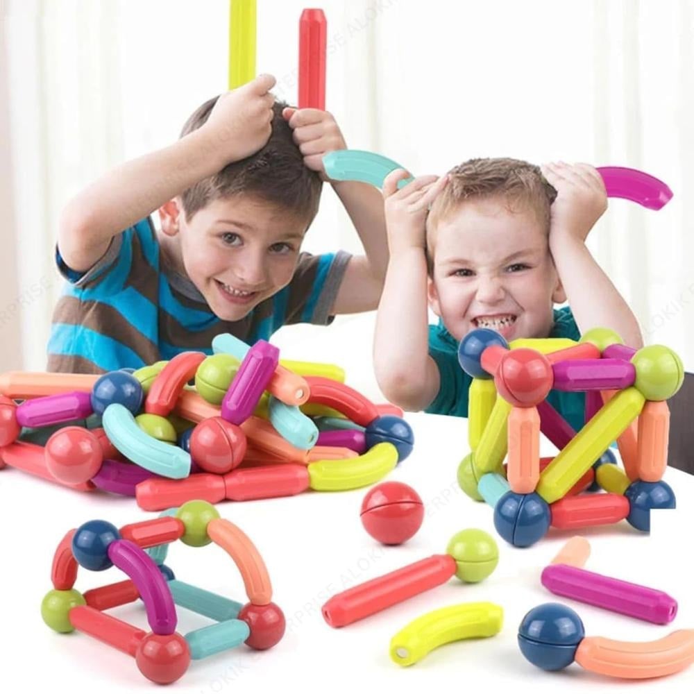 Picture of Magnetic Balls and Rods DIY Toy - WT-047