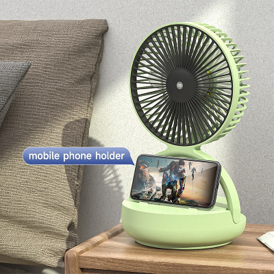 Picture of Automatic Rotate System Folding DP-7637 Rechargeable Table Fan 8000 Mah Battery Long Time Backup