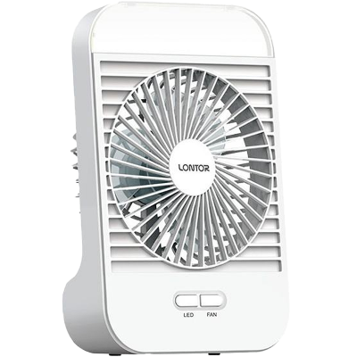 Picture of Rechargeable Table Fan With Night Light LED